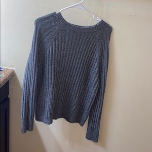Gray sweater